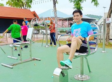 กิจกรรมออกกำลังกาย ภายใต้โครงการเสริมสร้างสมดุลชีวิตคนทำงาน พารามิเตอร์รูปภาพ 7