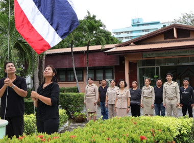 กิจกรรมร้องเพลงชาติและเชิญธงชาติไทยขึ้นสู่ยอดเสา ... พารามิเตอร์รูปภาพ 3